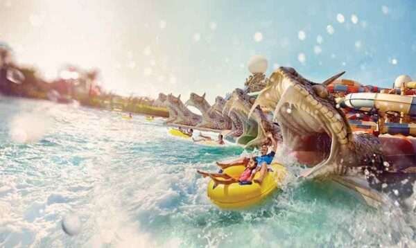 Yas Waterworld Abu Dhabi 225 AED PER PERSON